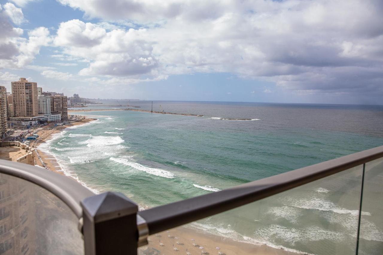 Breathtaking Wide Seaview Apartment Alexandria Exterior photo